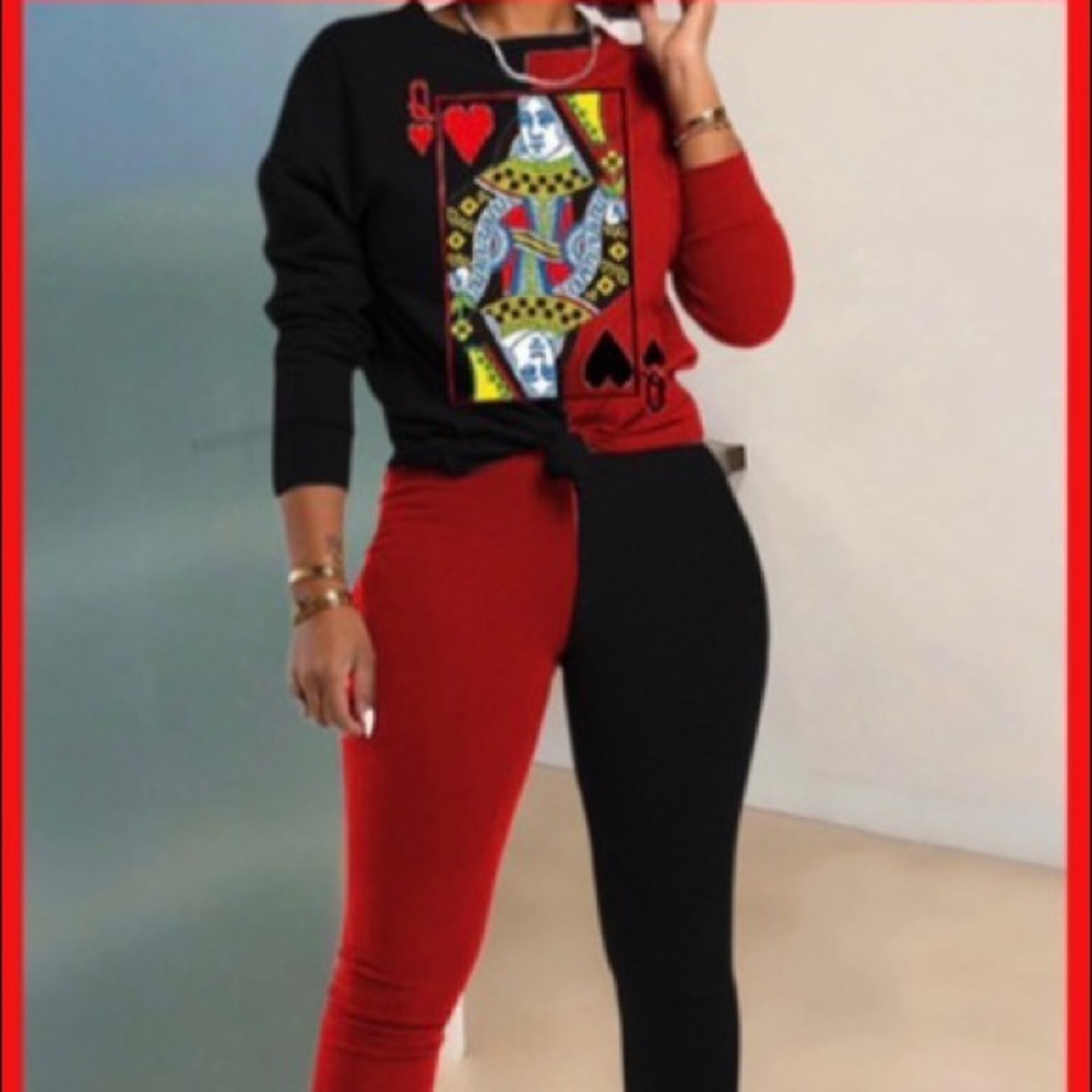 2 piece pants set